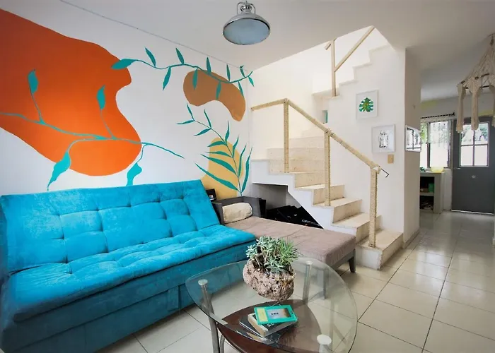 Artistic Rooms In Cancun With Wi-Fi Bed And Breakfast
