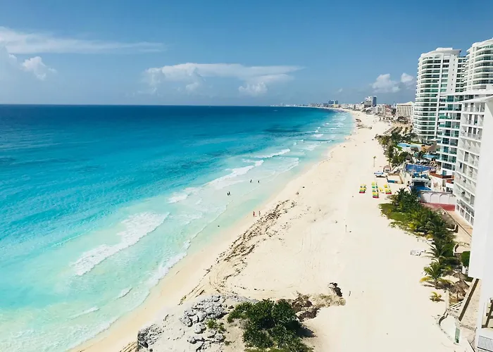 2 Story Oceanfront Penthouses On Cancun Beach!